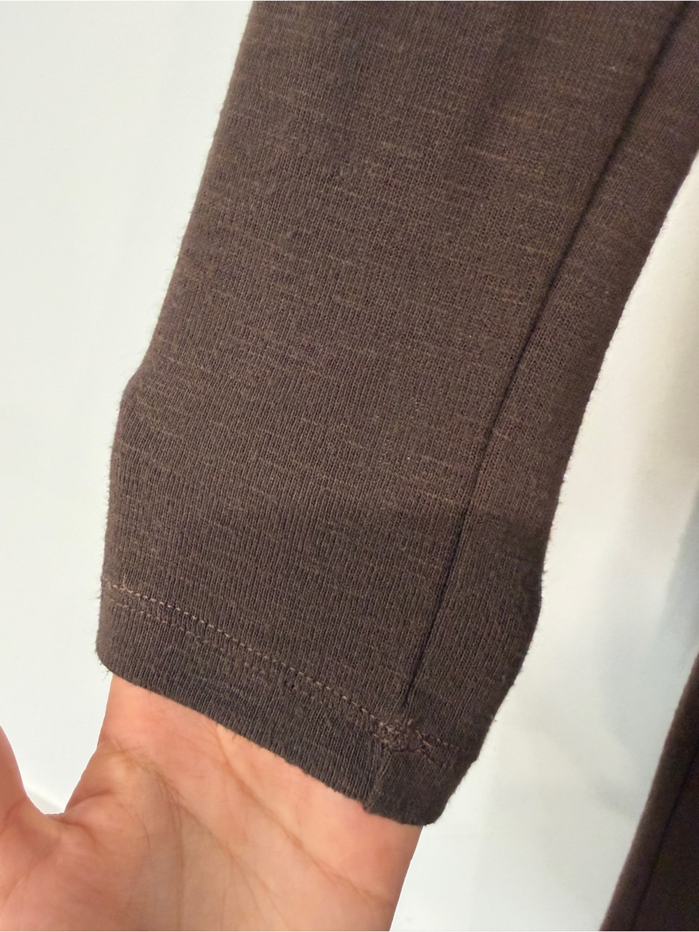 Michael Stars Long Open-Front Cardigan — Java - Picture 11 of 12